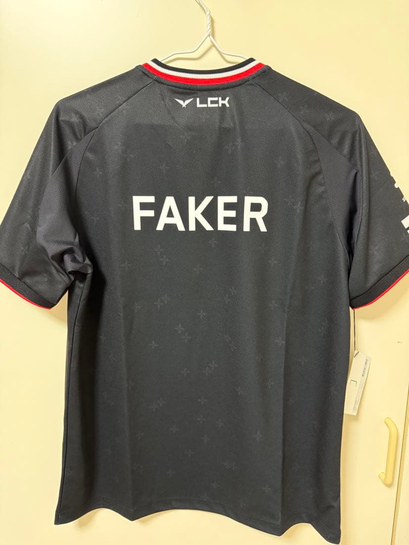 T1 UNIFORM LCK2025 FAKER ジャージ 黒
