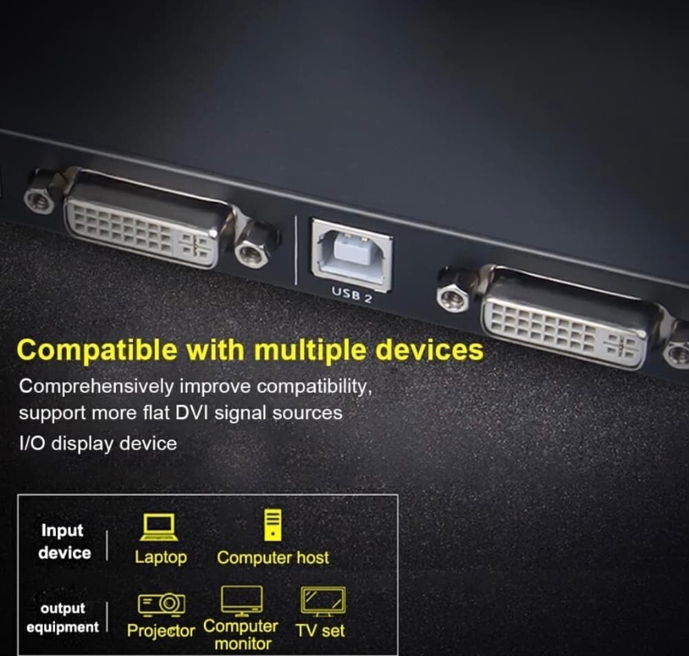 ポータブル　スイッチャー　コンピュータ　2in1　ボタン　ラップトップ