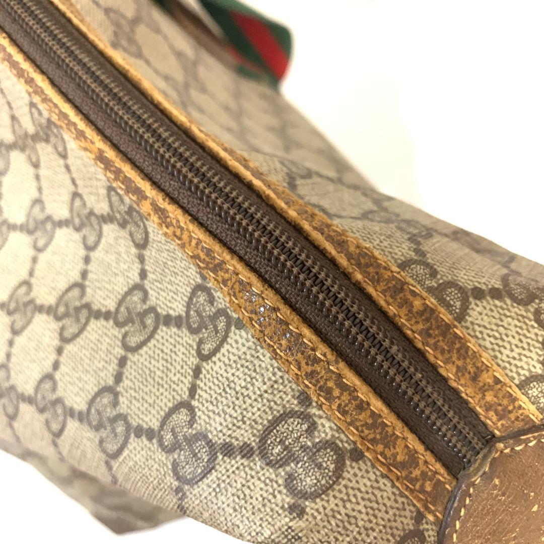 GUCCI グッチ トートバッグ シェリーライン GG柄 PVC 大容量