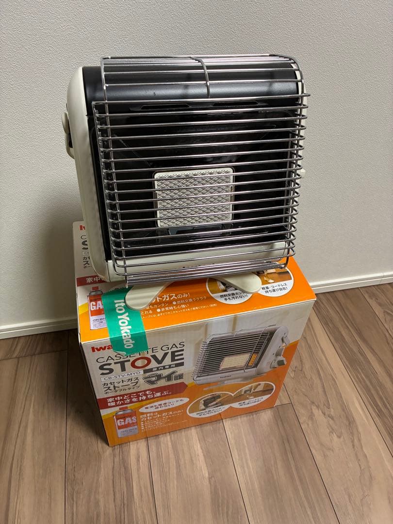 【美品】イワタニ カセットガスストーブ マイ暖 CB-STV-MYD 防災