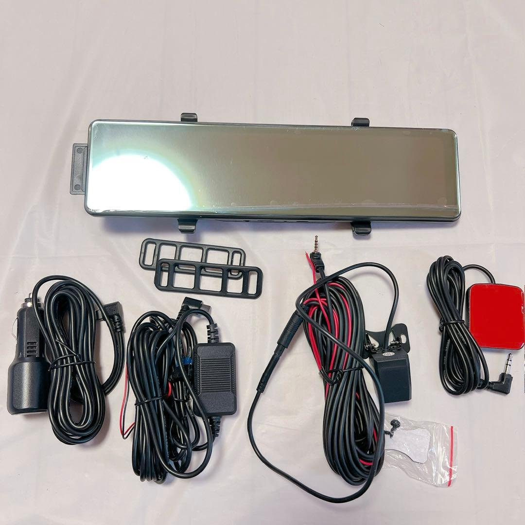 ⭐️4Kミラー型ドライブレコーダー ドライブレコーダー ミラー型 BLACK