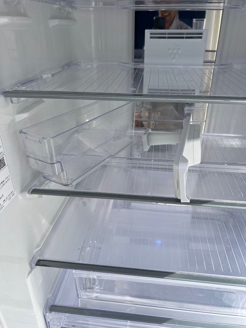 SHARP 4ドア2018年415L SJ-GT42D-W