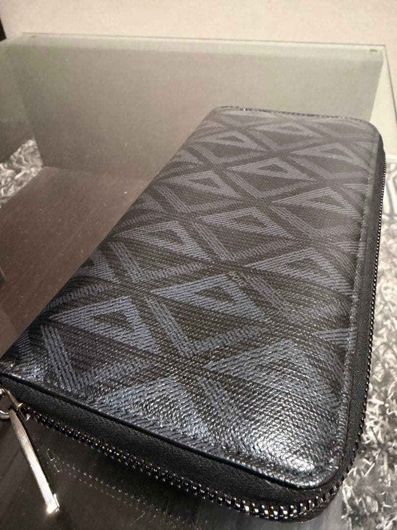 国内正規　DIOR ダイヤモンド ロングジップウォレット