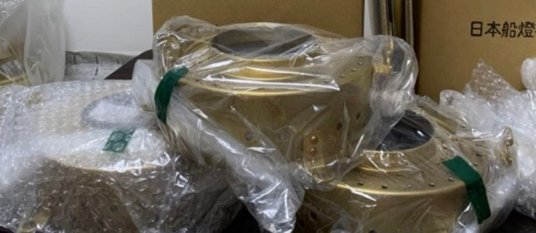 日本船燈 IS-3 IS-1 ホヤ台　新品部品　ニッセンストーブ