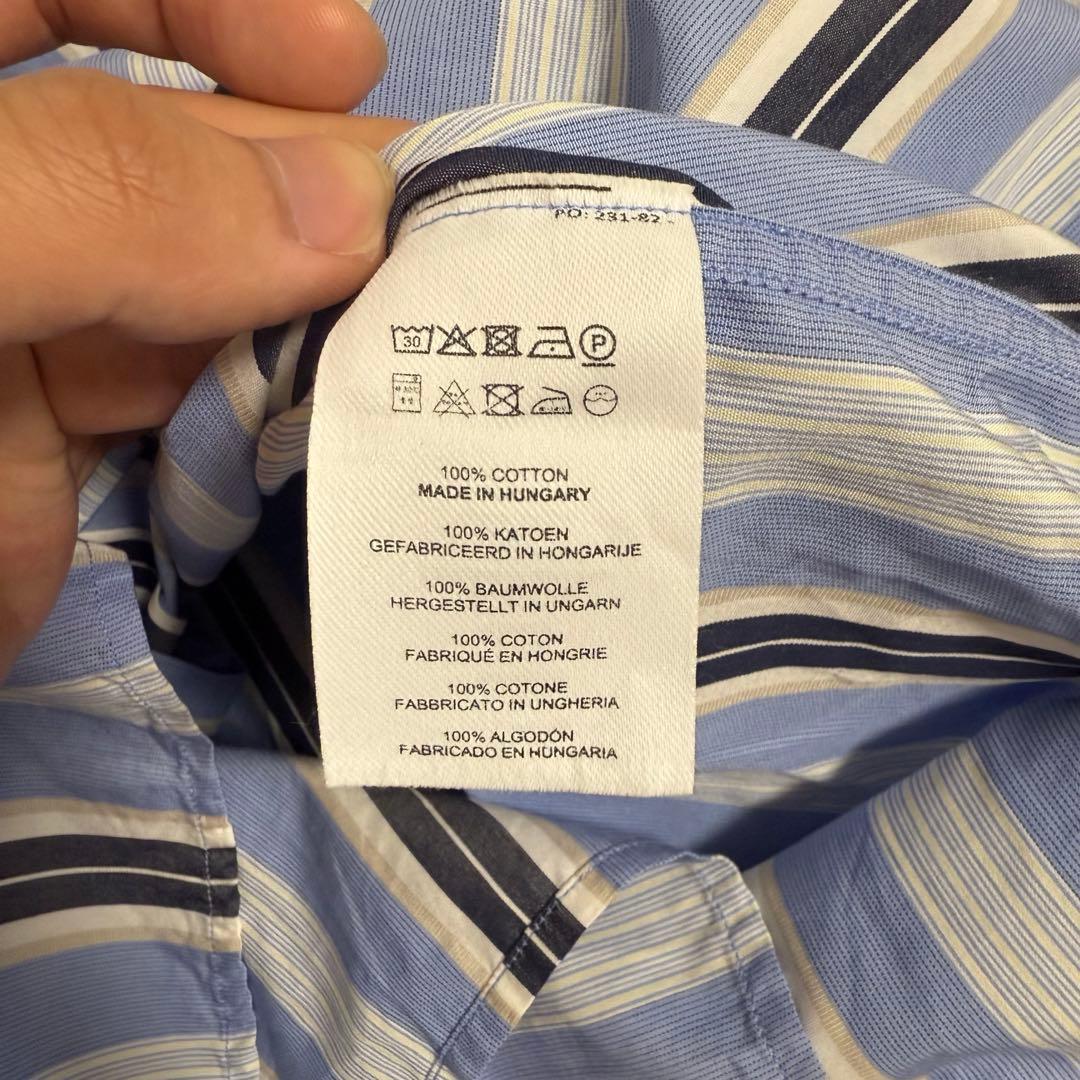 dries van noten 23ss ストライプシャツ レイヤード