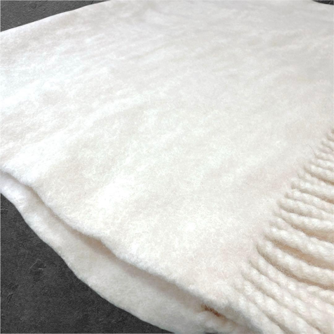 美品 アソースメレ EXファインラムスポンディッシュウールストール マフラー