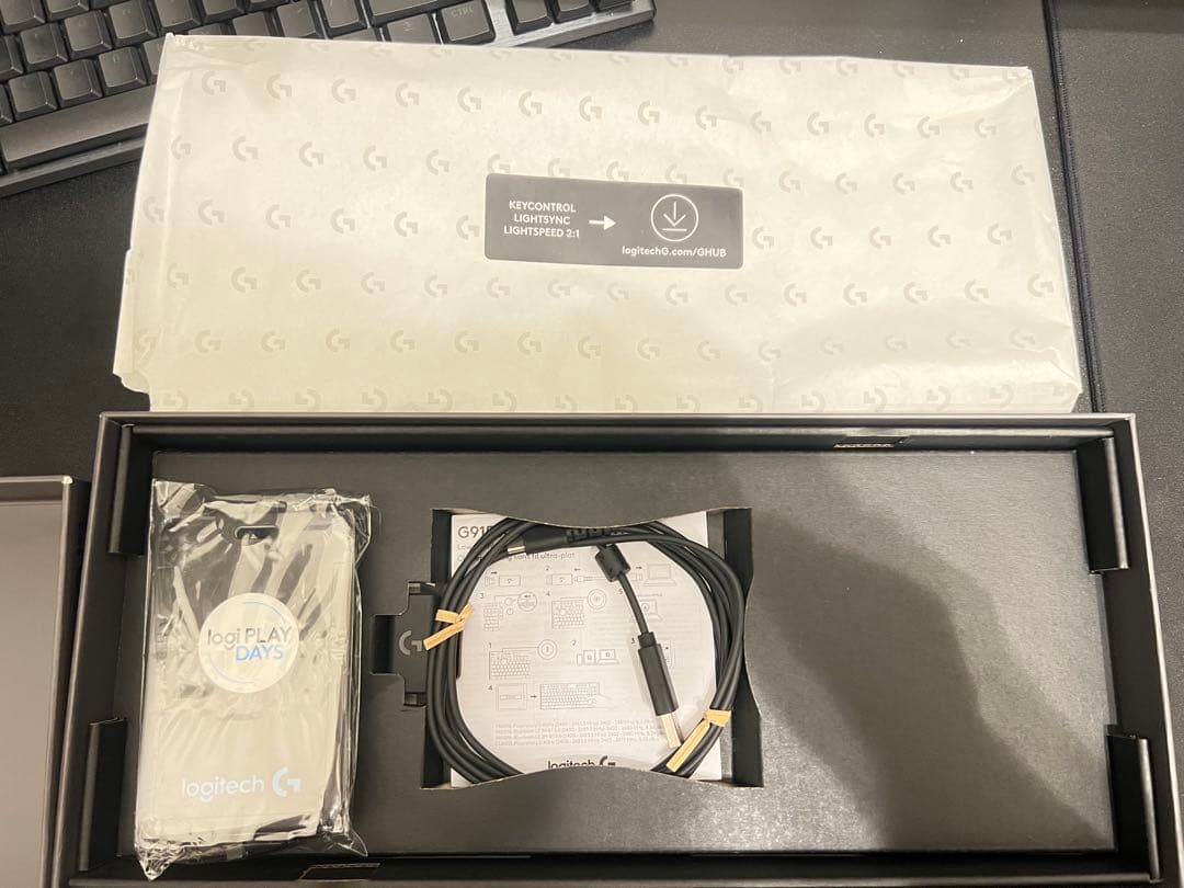 Logicool G915 X LIGHTSPEED TKL タクタイルブラック