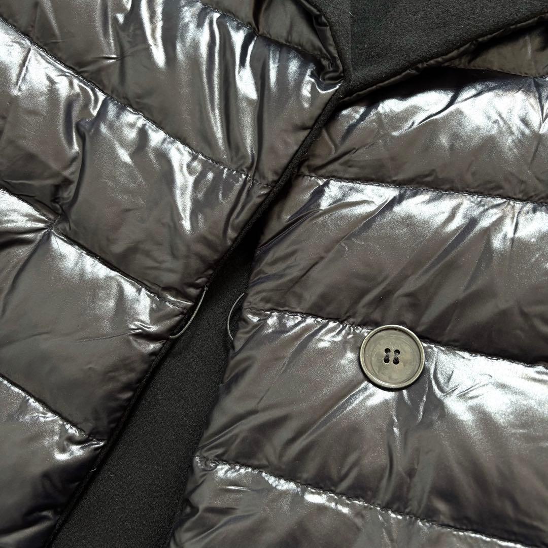 大きいサイズ✨MaxMara マリナリナルディ ダウンコート リバーシブル 黒