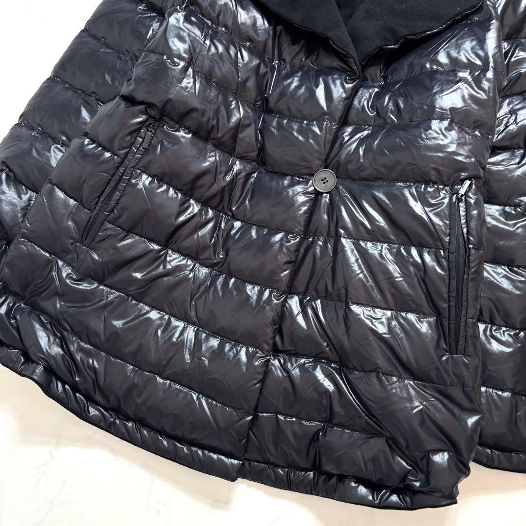 大きいサイズ✨MaxMara マリナリナルディ ダウンコート リバーシブル 黒