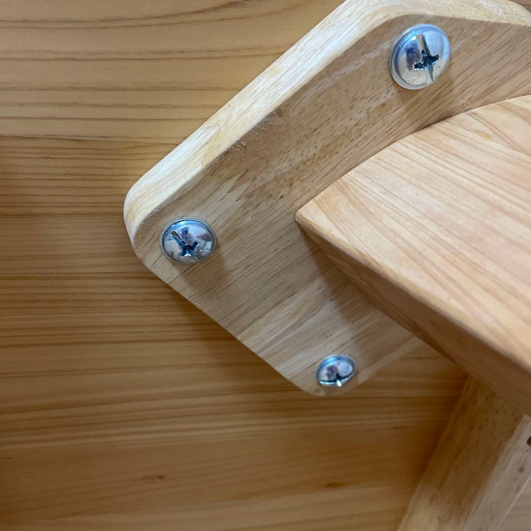 【定価の約50%OFF❗️】国産ひのき 無垢材 円形 センターテーブル 80cm