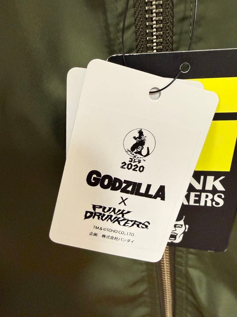 パンクドランカーズ ガイガン＆ヘドラ スカジャン PUNKDRUNKERS XL