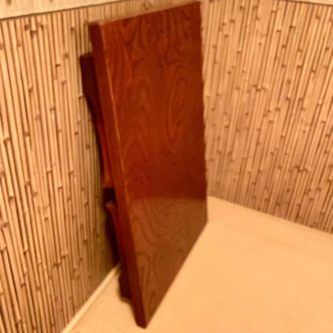 レトロ 純和風 欅ケヤキ 天然木材 コンパクトテーブル 和風 和室 ちゃぶ台