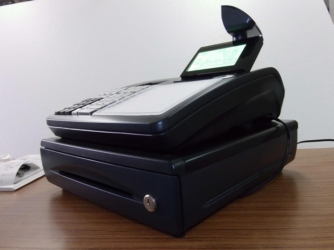 店名タッチキー設定無料 CASIO TK-400 電子レジスター 250529