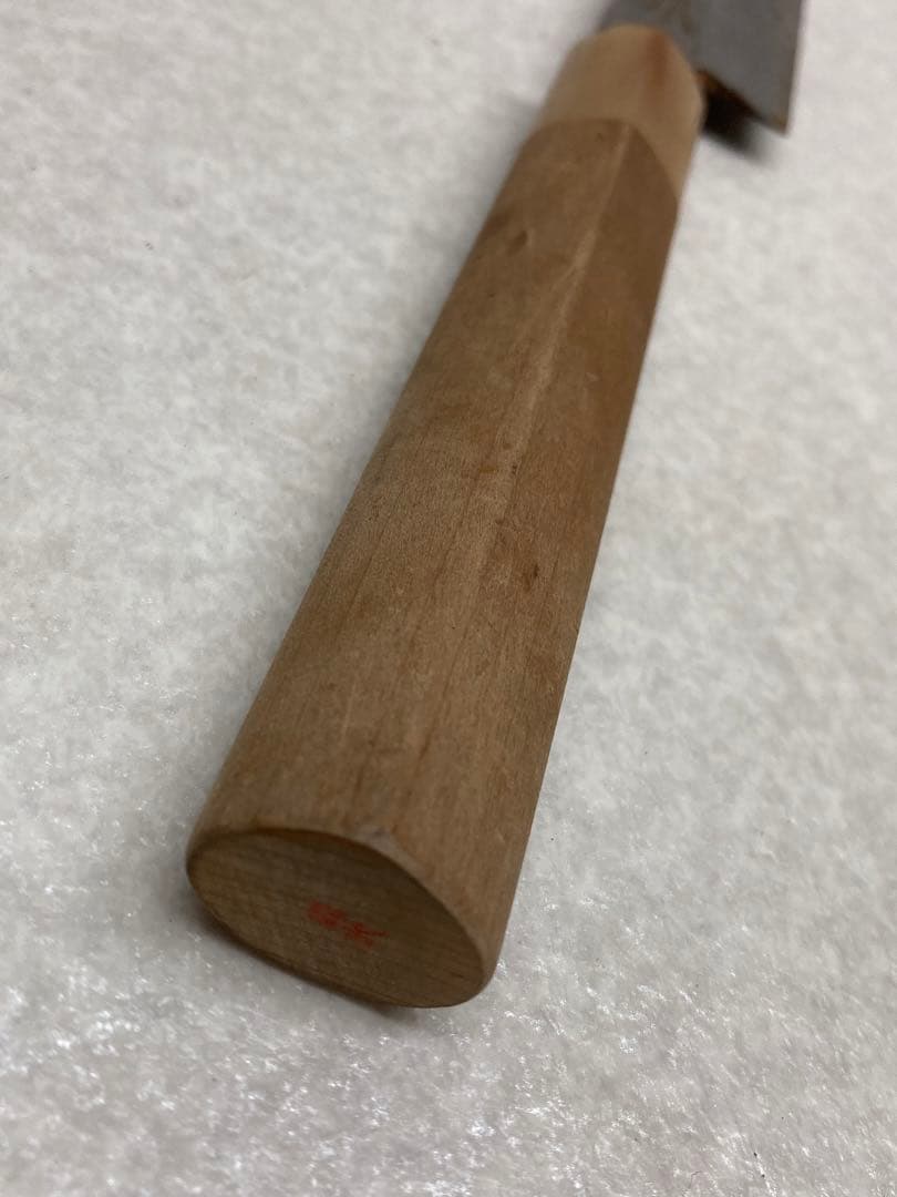 築正本 フグ引き包丁 研ぎ済 水牛柄 刺身包丁 ふぐ引き 全長約41cm