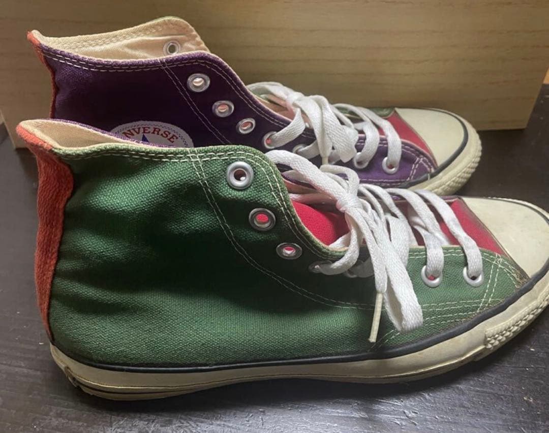 【CONVERSE コンバース】 USA製 ハイカット スニーカー　クレイジー