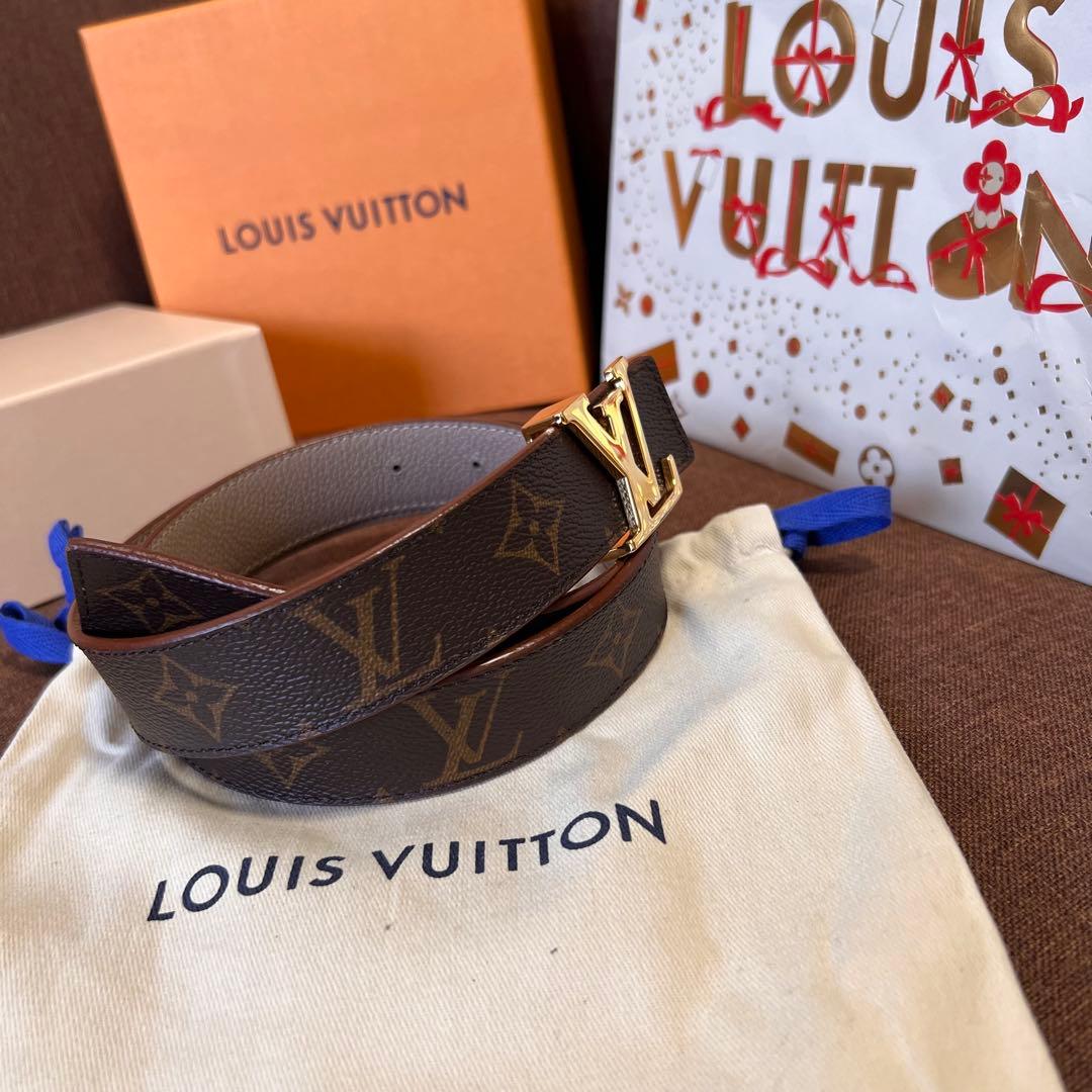 ルイヴィトン サンチュール LV 30MM レザー ベルト