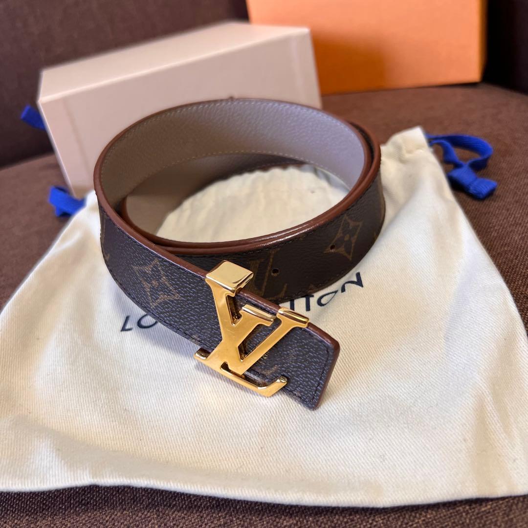 ルイヴィトン サンチュール LV 30MM レザー ベルト