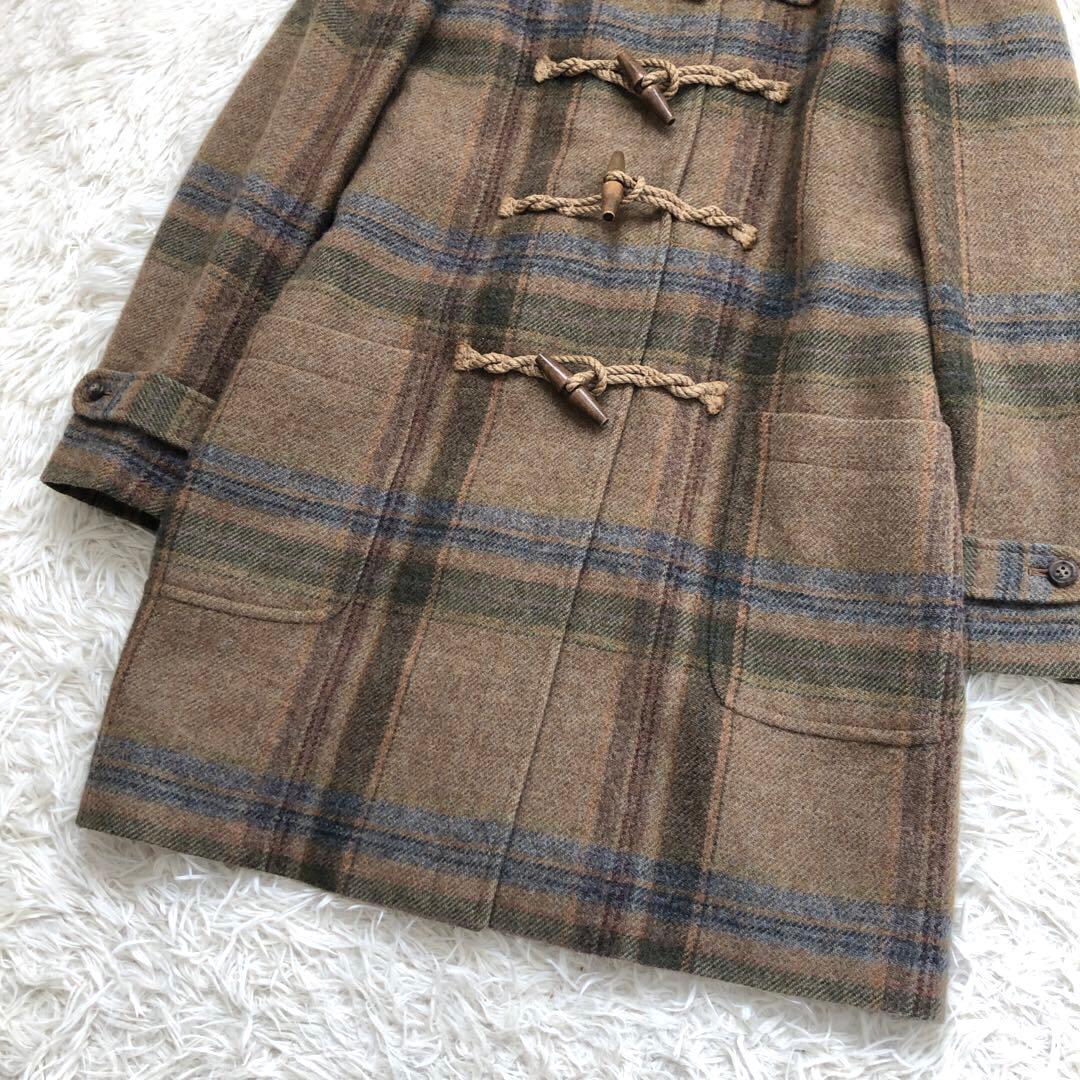 名作✨美品　ラルフローレン　レアモデル　ダッフルコート　チェック柄　人気　完売