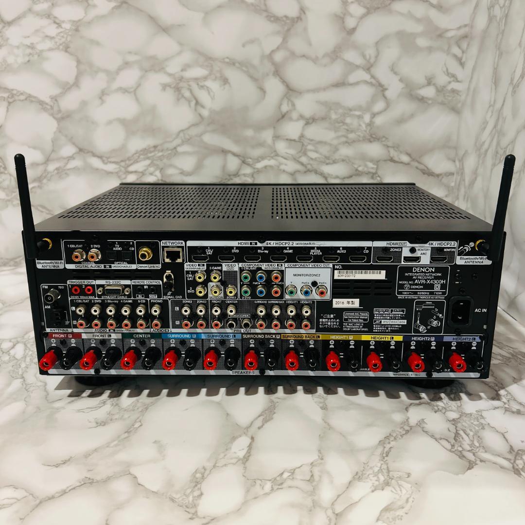 DENON AVR-X4300H AVレシーバー ブラック