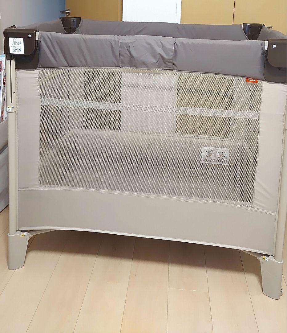 専用【美品】Aprica ココネルエアー ベビーベッド ココアブラウン 即発送可