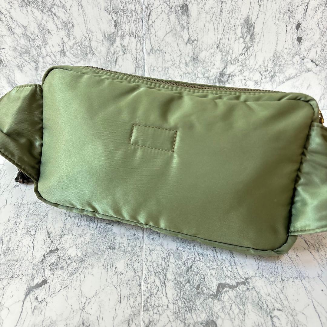 PORTER 吉田カバン ポーター TANKER ボディバッグ ナイロン カーキ