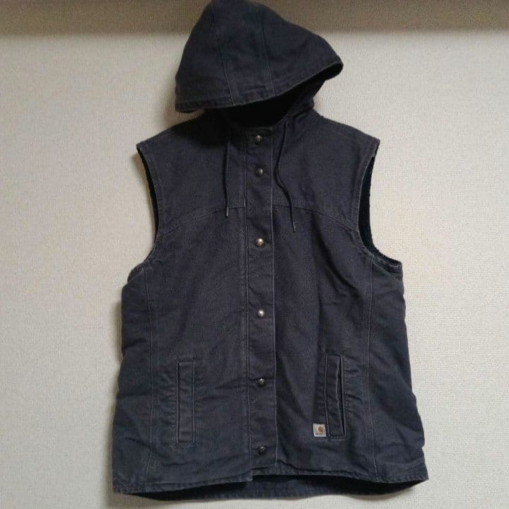 Carhartt 裏ボア フードベスト