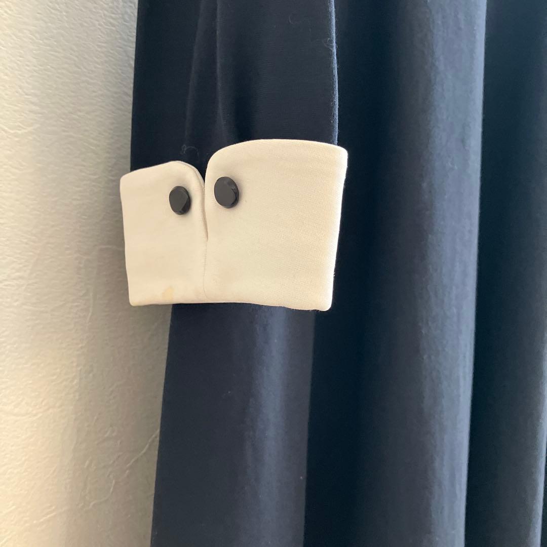 組曲kids レトロワンピース、ボレロ160cm（ネイビー）