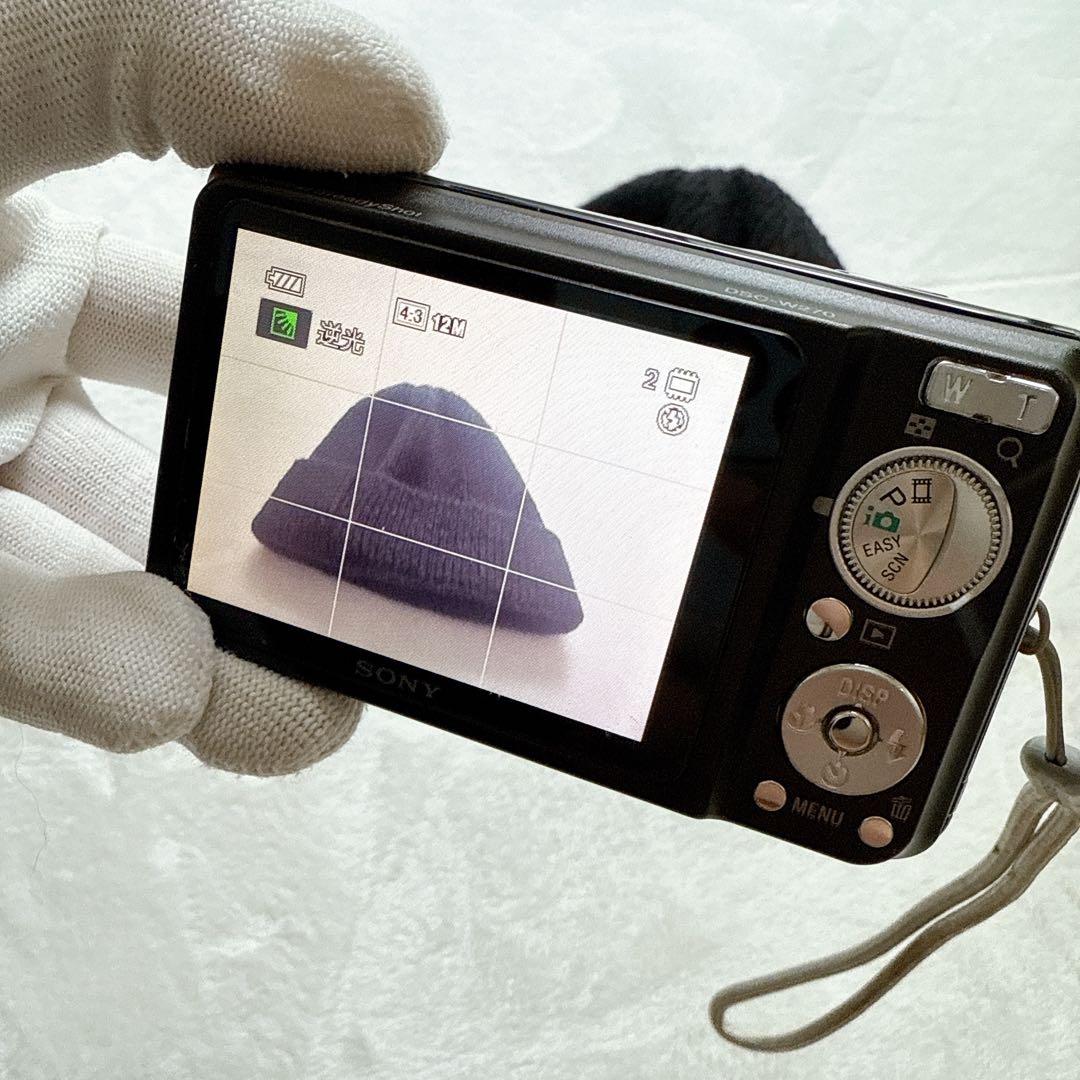 SONYサイバーショット DSC-W270 充電器 カード付き オールドコンデジ
