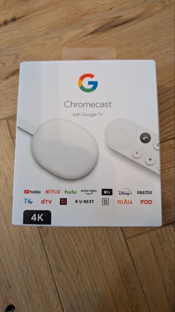 8月15日迄Google Cromecast with Google TV 4K