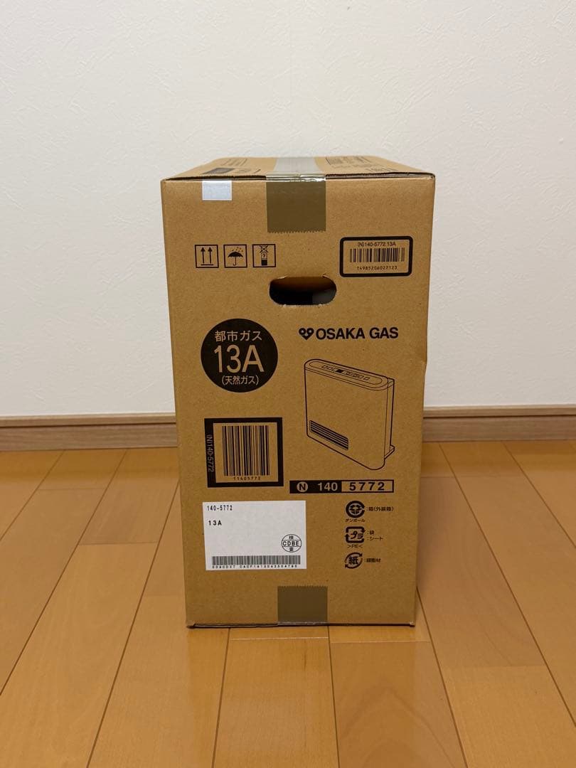 OSAKA GAS ガスファンヒーター N140 5772