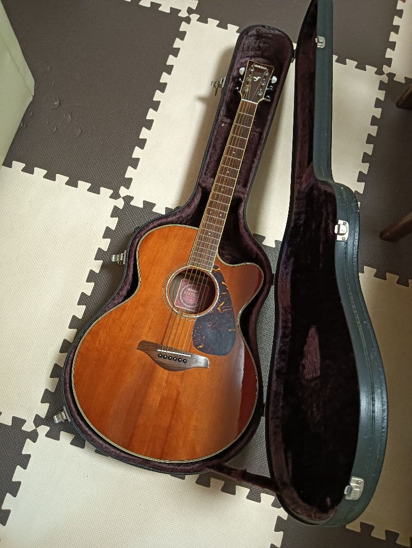 Yamaha FJX730SC アコースティックギター ハードケース付き