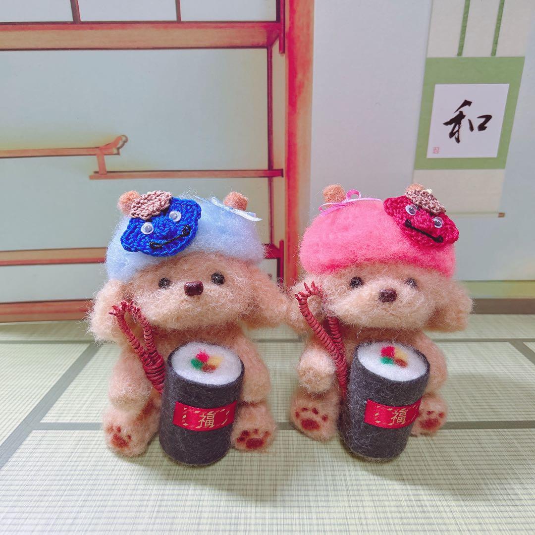 ワンちゃんのお雛様飾り