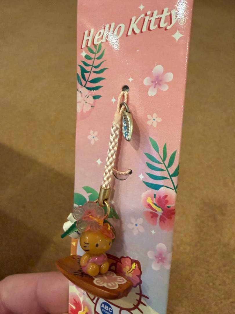 希少品　サンリオ　ハローキティ　ご当地キティ　ストラップ　ハワイ　ABCストア