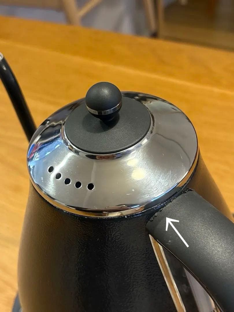 De'Longhi ブラック 電気ケトル