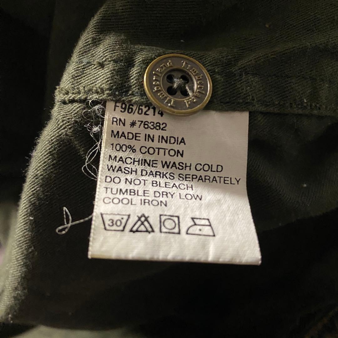 96年製 Timberland ヘビーフランネルアノラック