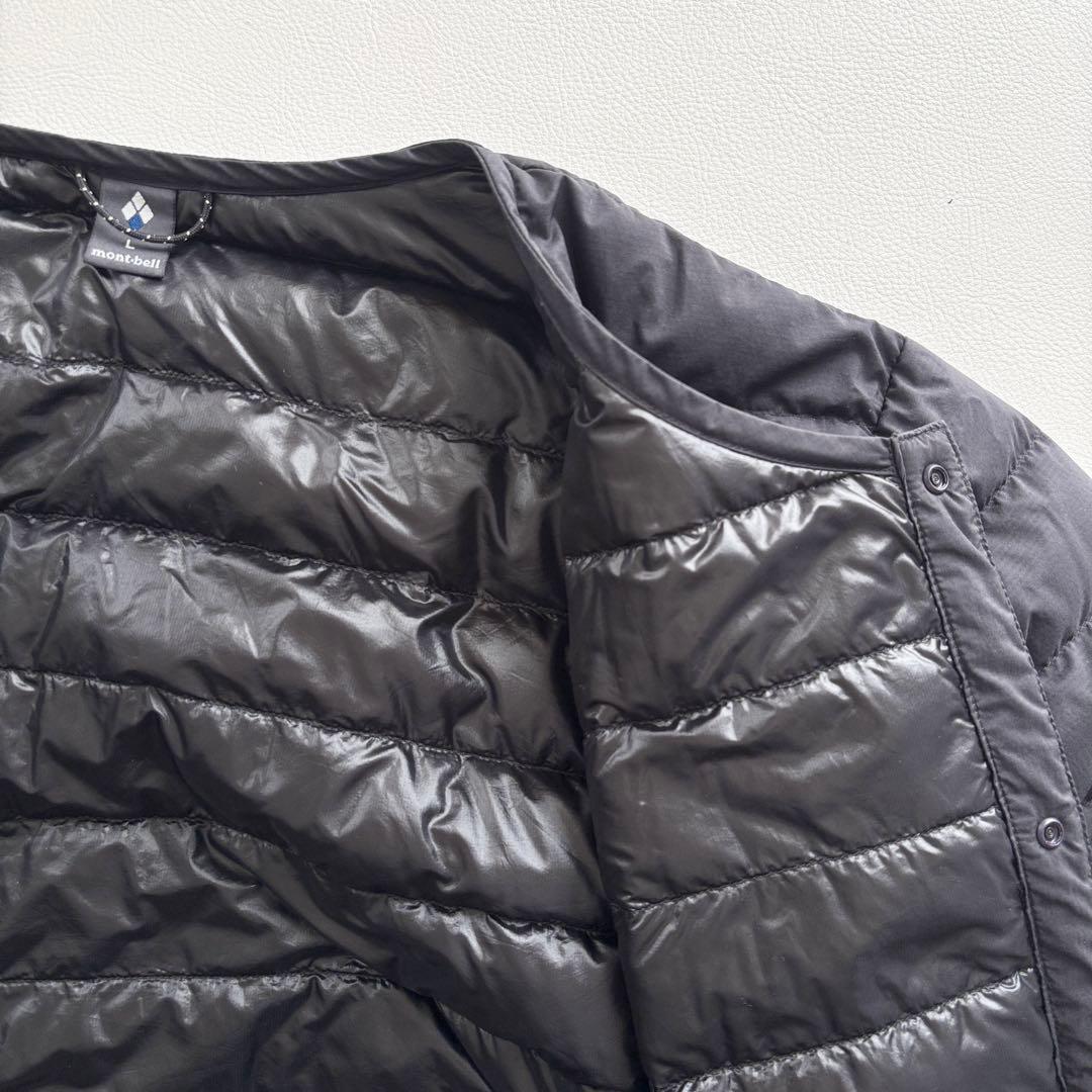 02445 mont-bell スペリオダウン　ラウンドネックジャケット