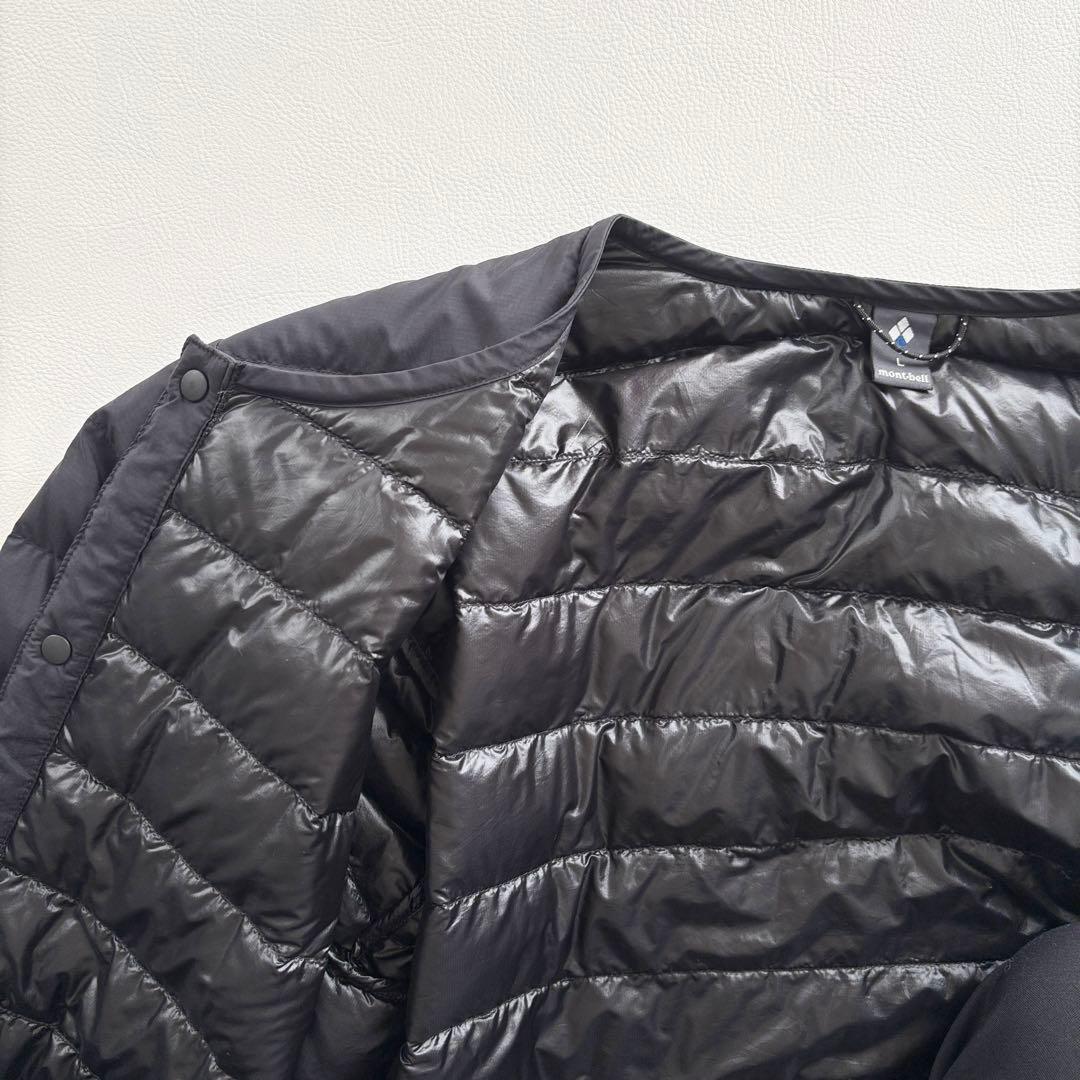 02445 mont-bell スペリオダウン　ラウンドネックジャケット