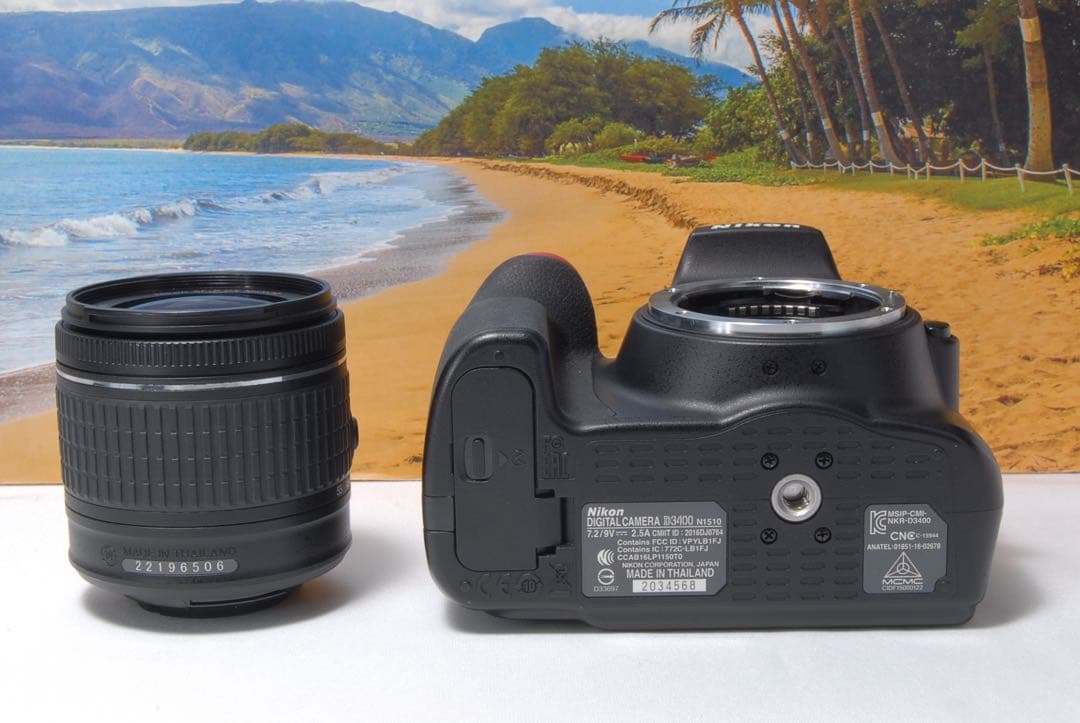 新品級✨Bluetooth搭載❤️Nikon D3400 ダブルズームキット