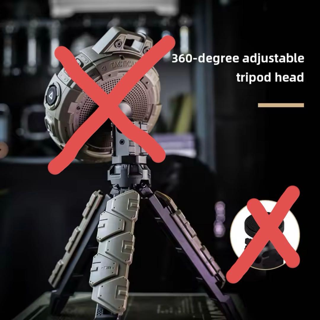 CARGO CONTAINER CCマルチファン オリーブ 三脚セット