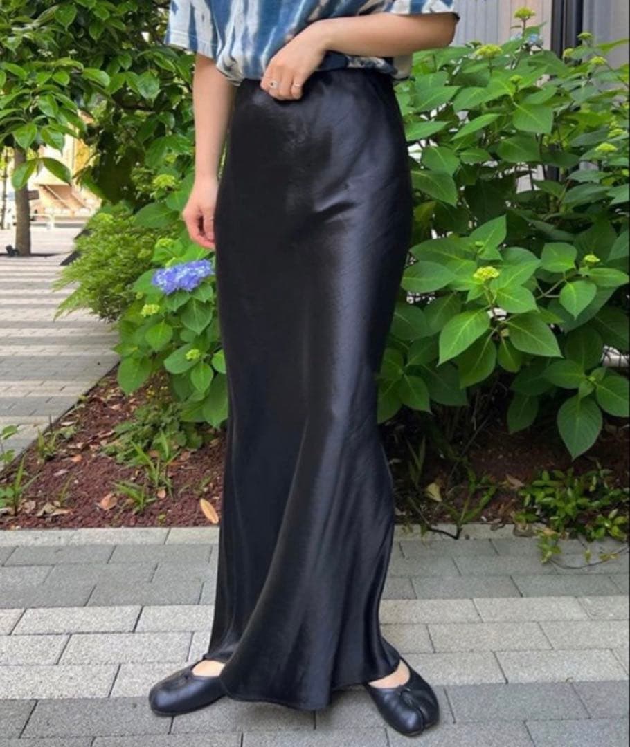 ENOF ace long skirt ブラック Lサイズ