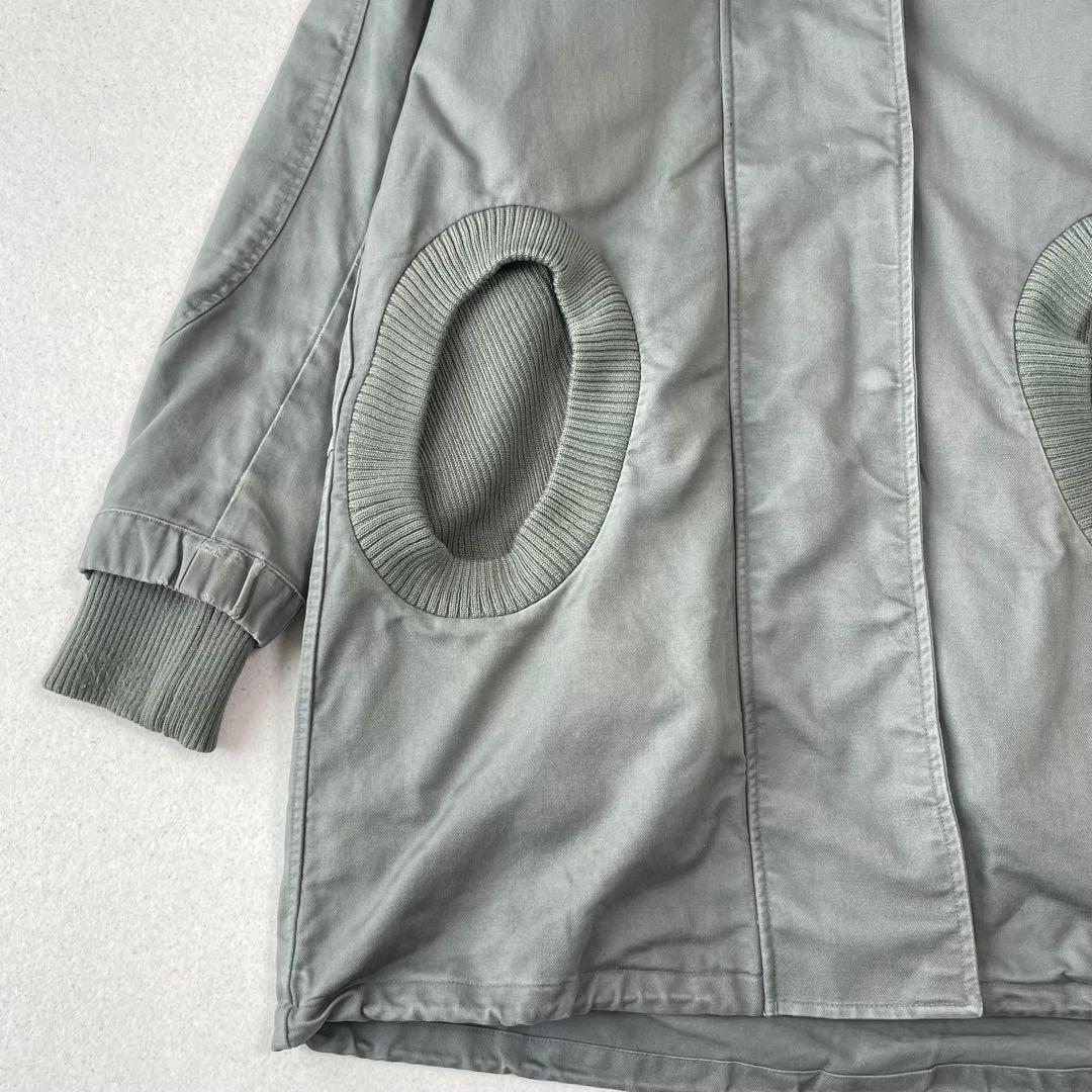 ツモリチサト 中綿キルティングライナー付き モッズコート