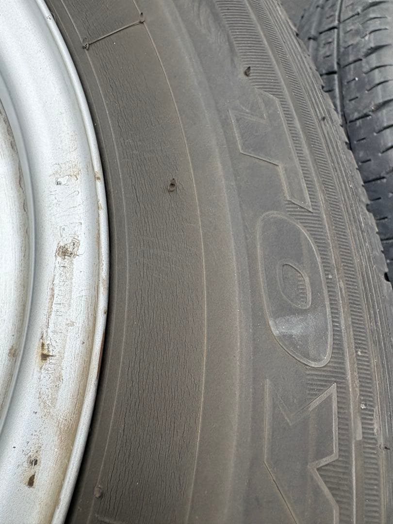 軽バン軽トラ ジャンク ミニキャブTOYO 145R12 6PR ２本送料込み⛰️