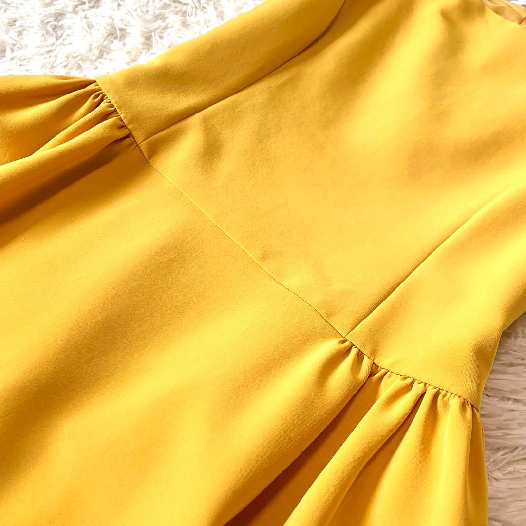 極美品✨希少カラー フォクシー タイムレス ドレス ワンピース フレア ギャザ