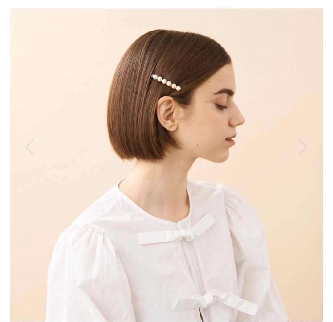 アレクサンドルドゥパリ ボールピン パール ベージュ