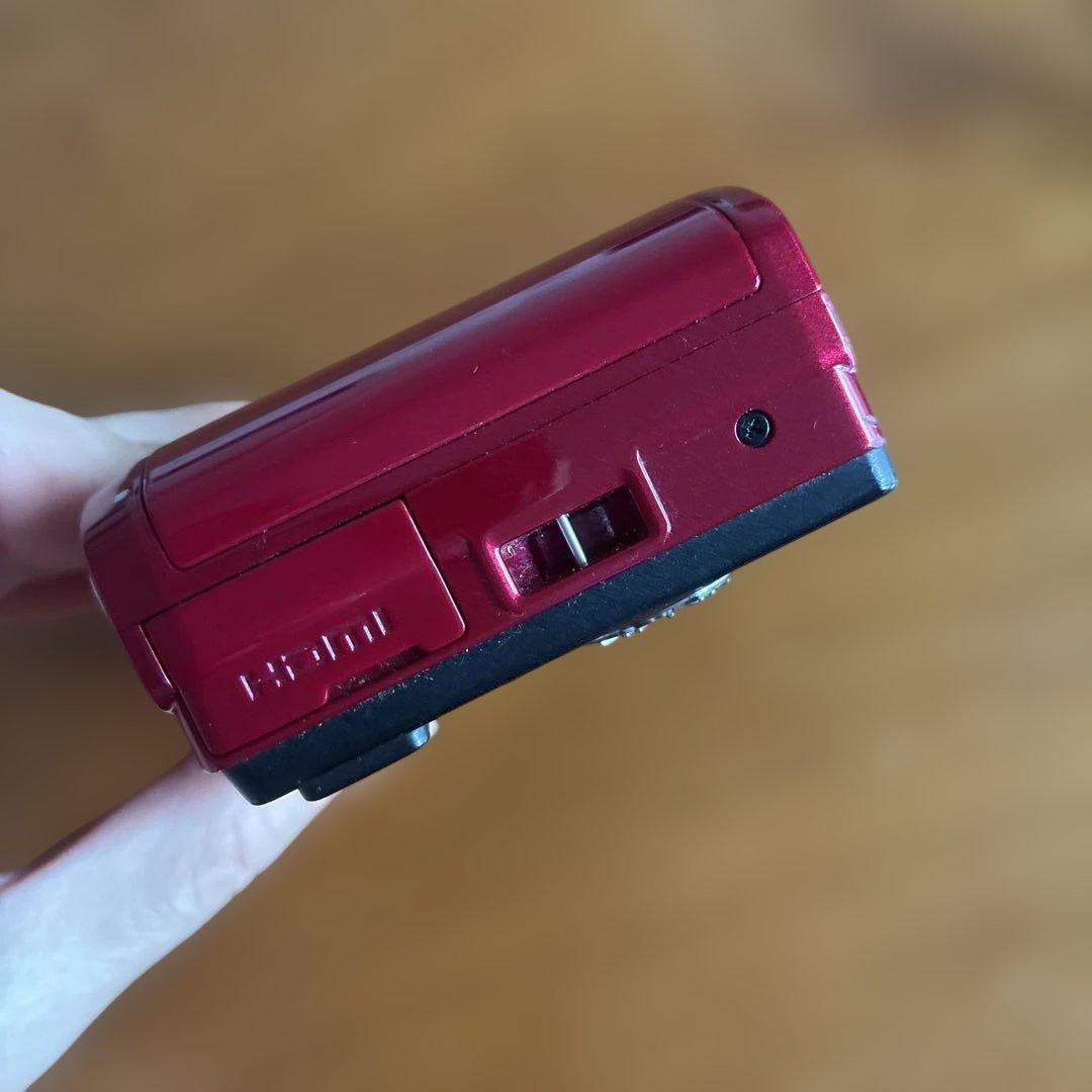 【美品】OLYMPUSデジタルカメラSZ-20 RED赤