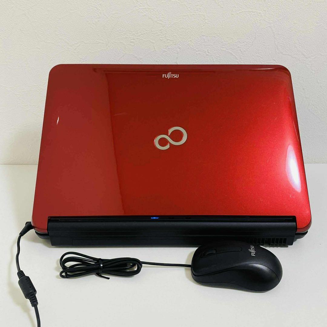 Y905 富士通ノートパソコンSSDサクサクWindows11オフィス2024付