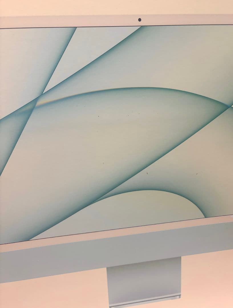 【toki】 iMac M1 ブルー 本体 (箱あり/付属品欠品なし)