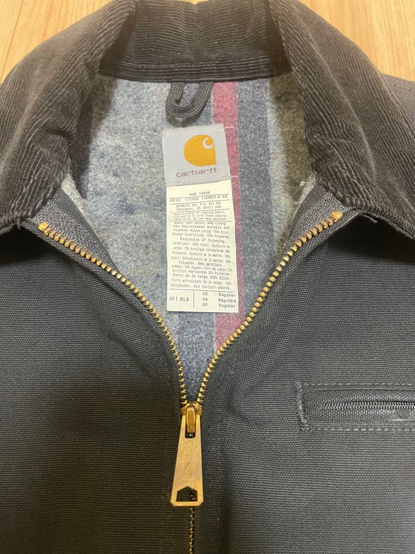 Carhartt カーハートデトロイトジャケットUSA製BLK size 40