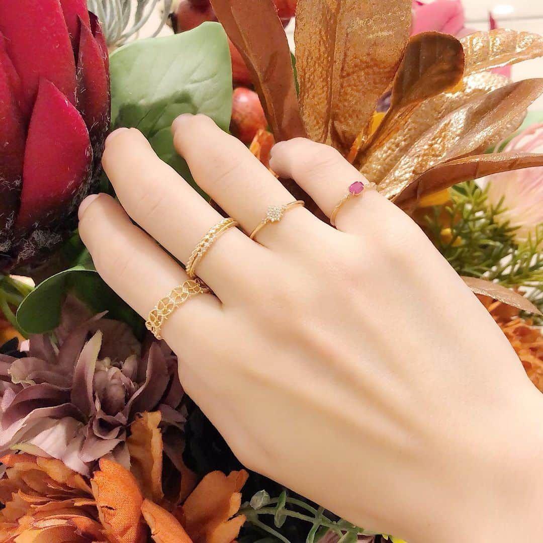 agete　アガット　K18　リング　7号　新品未使用