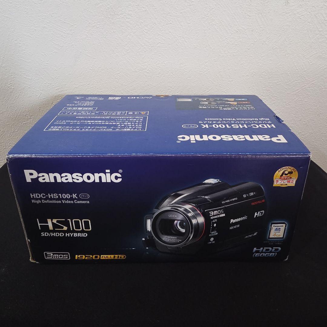 Panasonic パナソニック HDC-HS100-K 中古品